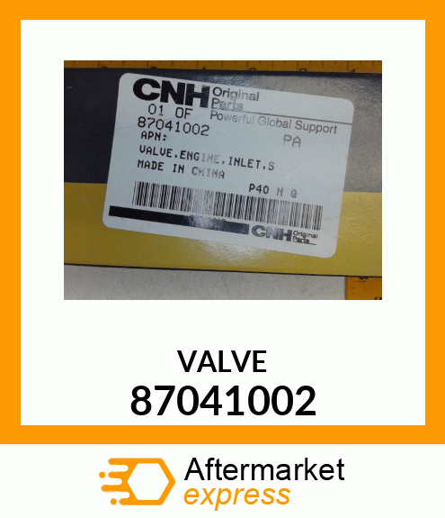 VALVE 87041002