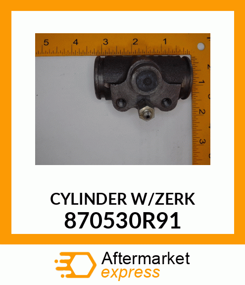 CYLINDER W/ZERK 870530R91