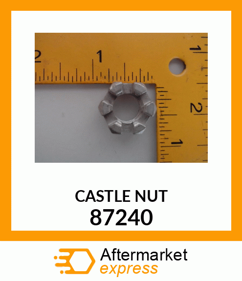 CASTLE NUT 87240