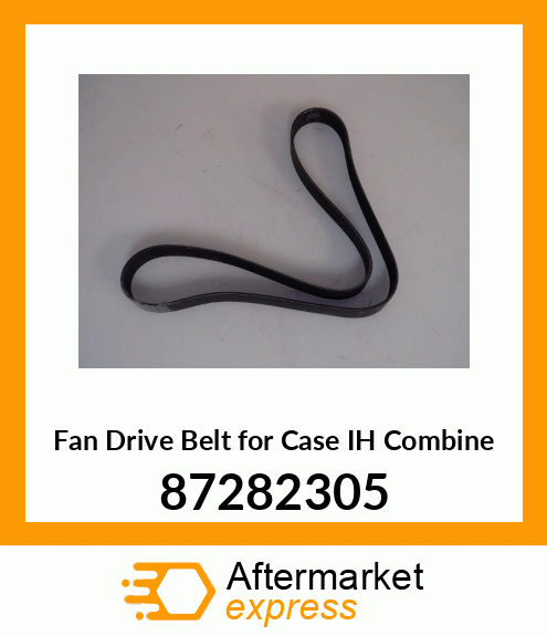 87282305 Fan Drive Belt for IH Combine 87282305