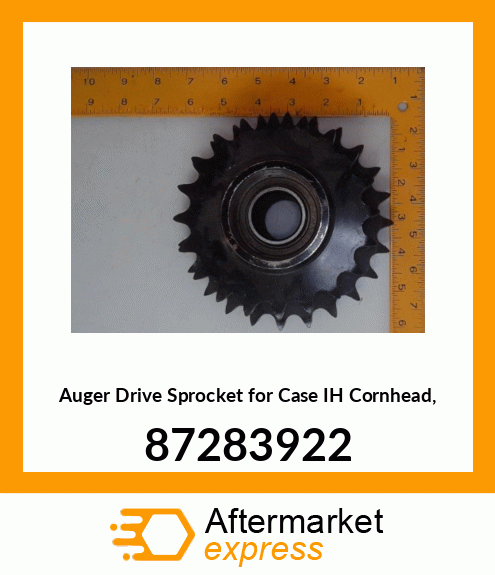 Auger Drive Sprocket for IH Cornhead, 87283922 87283922