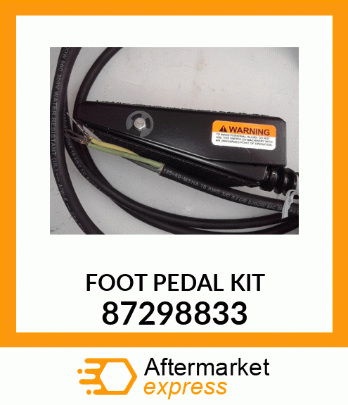 FOOT PEDAL KIT 87298833