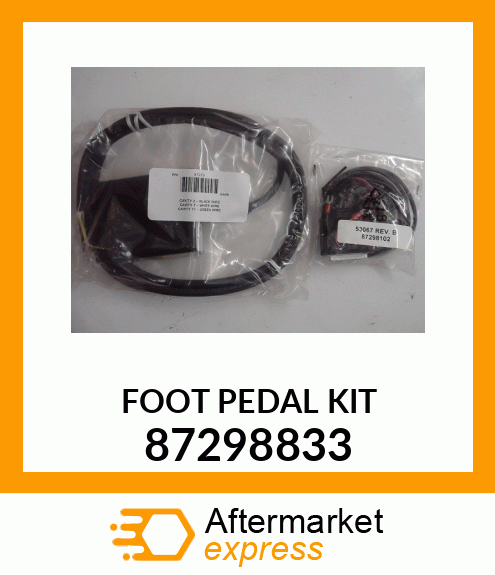 FOOT PEDAL KIT 87298833