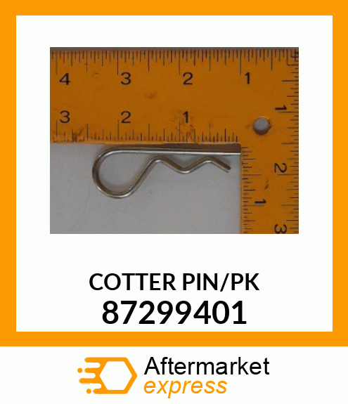 COTTER PIN/PK 87299401