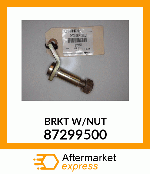 BRKT W/NUT 87299500