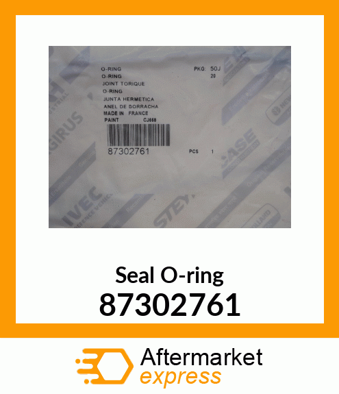 Seal O-ring 87302761
