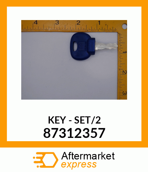 KEY - SET/2 87312357