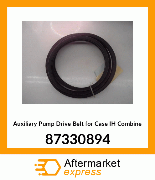 87330894 Auxiliary Pump Drive Belt for IH Combine 87330894