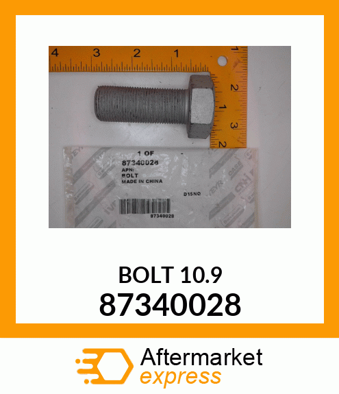 BOLT 10.9 87340028