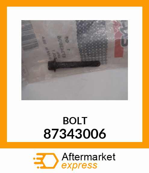 BOLT 87343006