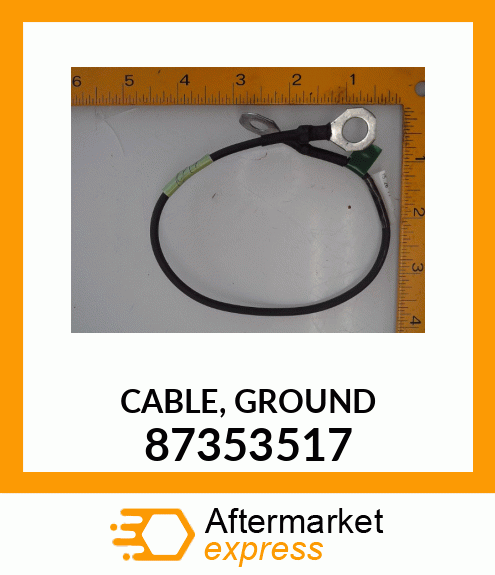 CABLE, GROUND 87353517