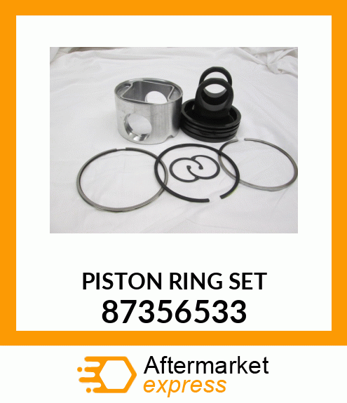 PISTON RING SET 87356533