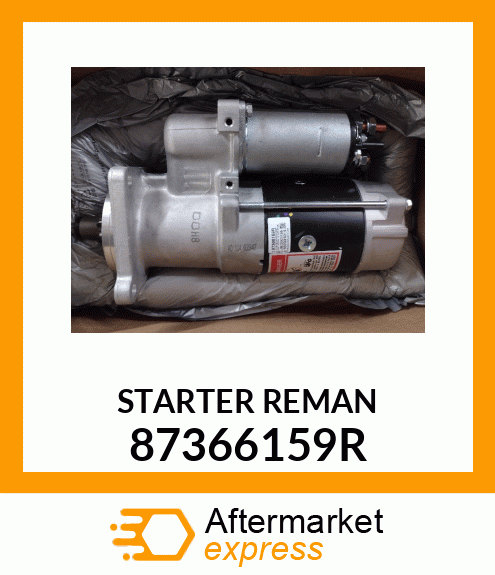 STARTER REMAN 87366159R