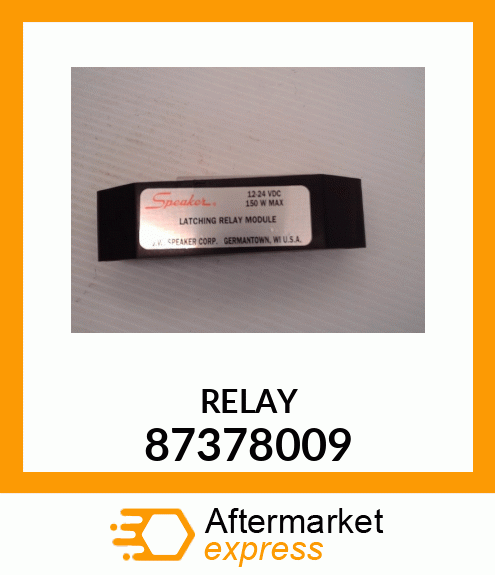 RELAY 87378009