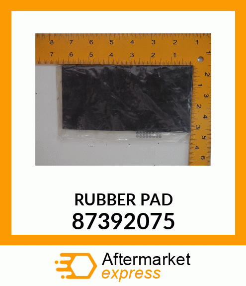 RUBBER PAD 87392075