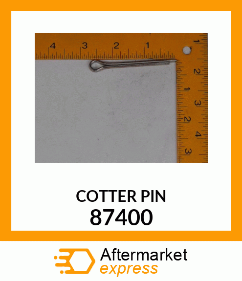 COTTER PIN 87400