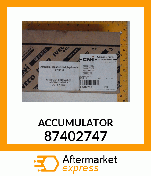 ACCUMULATOR 87402747