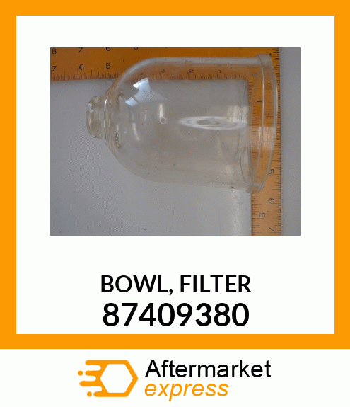 BOWL, FILTER 87409380