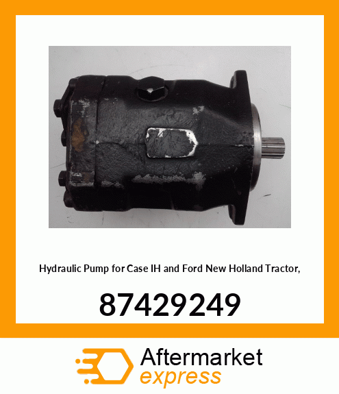 Hydraulic Pump for IH and Ford New Holland Tractor, 87429249 87429249