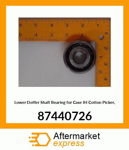 Lower Doffer Shaft Bearing for IH Cotton Picker, 87440726 87440726