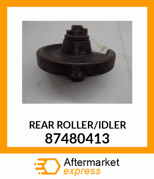 REAR ROLLER/IDLER 87480413