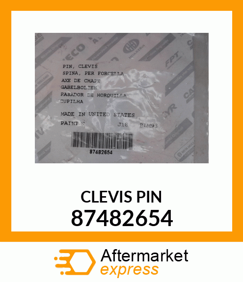 CLEVIS PIN 87482654