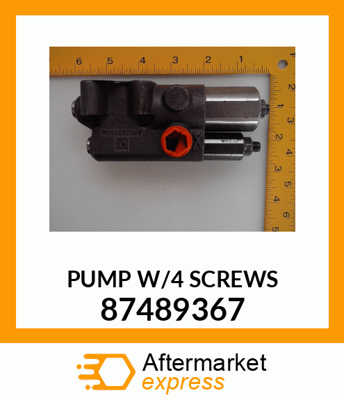 PUMP W/4 SCREWS 87489367