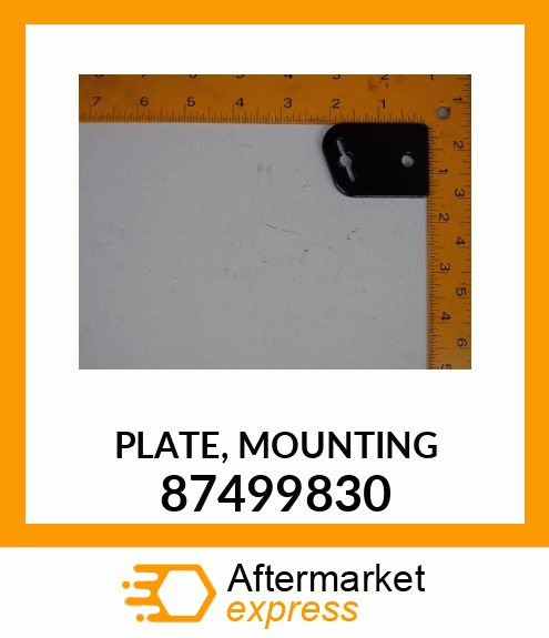 PLATE, MOUNTING 87499830