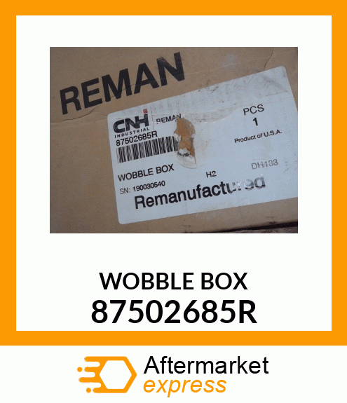 WOBBLE BOX 87502685R