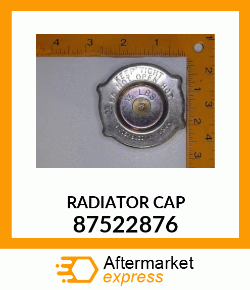 RADIATOR CAP 87522876