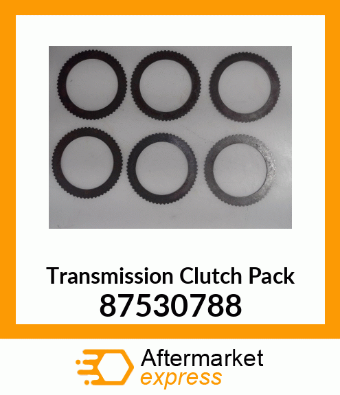 Transmission Clutch Pack 87530788