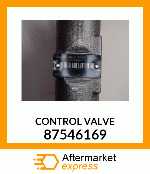 CONTROL VALVE 87546169