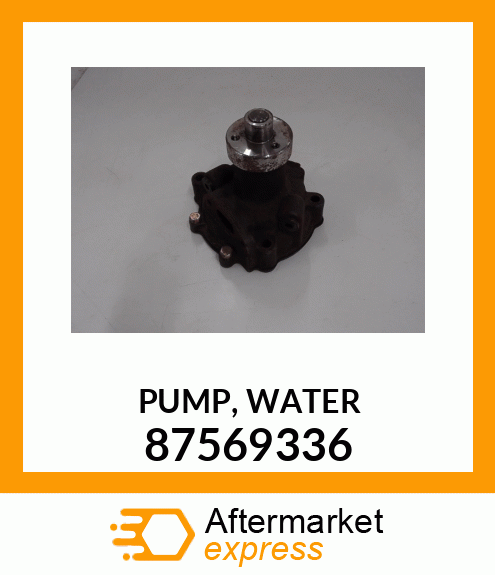 PUMP, WATER 87569336