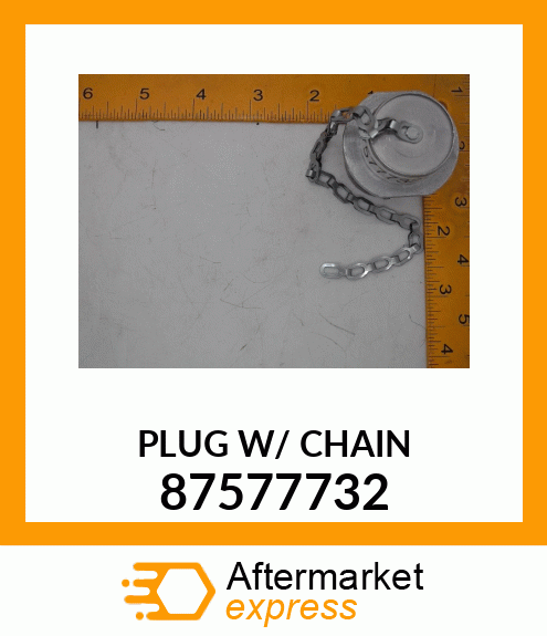 PLUG W/ CHAIN 87577732