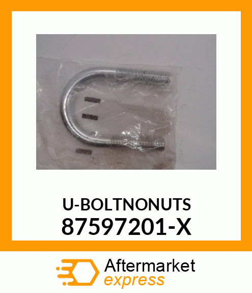 U-BOLTNONUTS 87597201-X