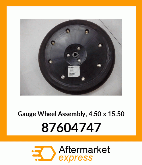 Gauge Wheel Assembly, 4.50" x 15.50" 87604747