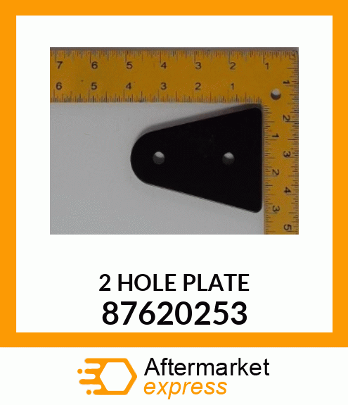 2 HOLE PLATE 87620253