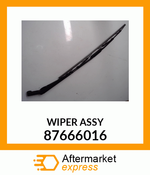 WIPER ASSY 87666016