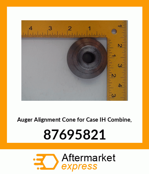 Auger Alignment Cone for IH Combine, 87695821 87695821