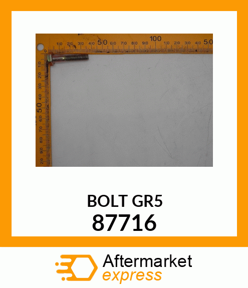 BOLT GR5 87716