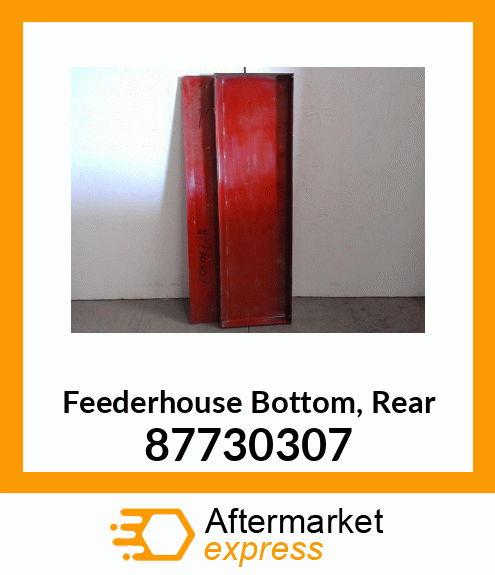 Feederhouse Bottom, Rear 87730307