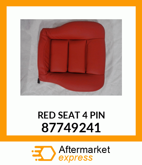 RED SEAT 4 PIN 87749241