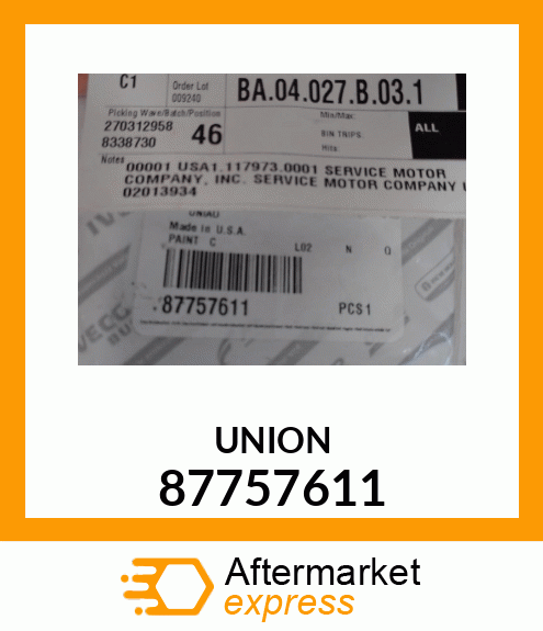 UNION 87757611