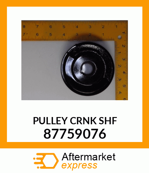 PULLEY CRNK SHF 87759076