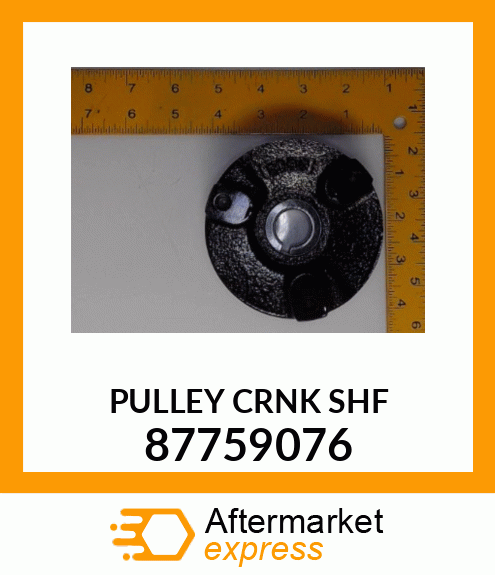 PULLEY CRNK SHF 87759076