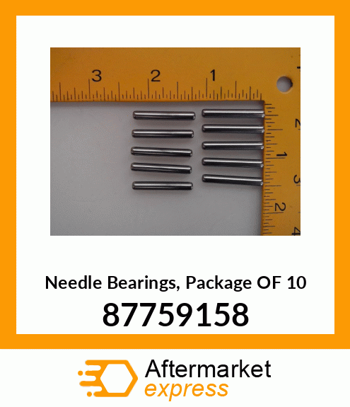 Needle Bearings, Package OF 10 87759158