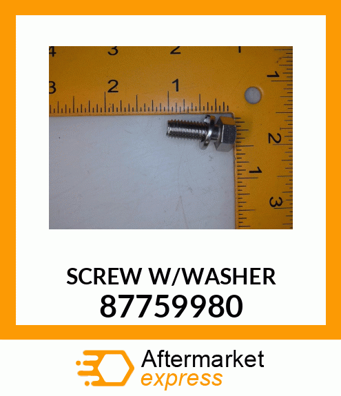 SCREW W/WASHER 87759980