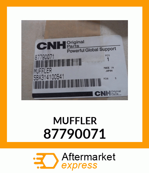 MUFFLER 87790071