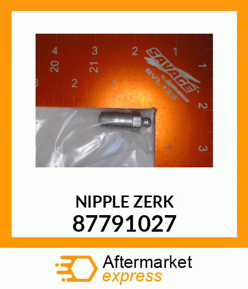 NIPPLE ZERK 87791027