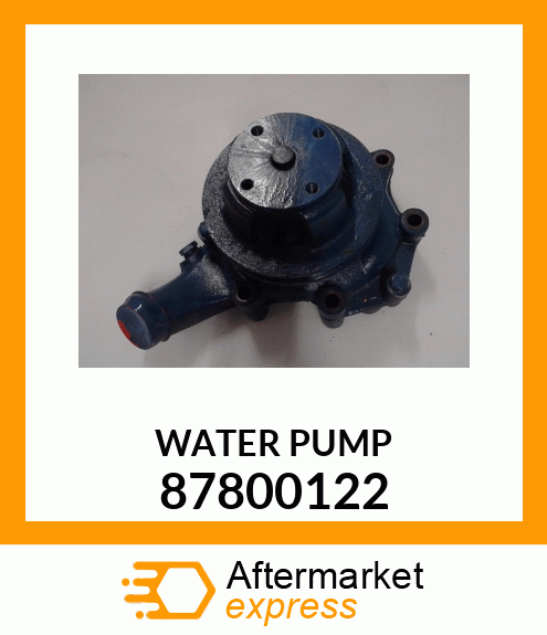 WATER PUMP 87800122